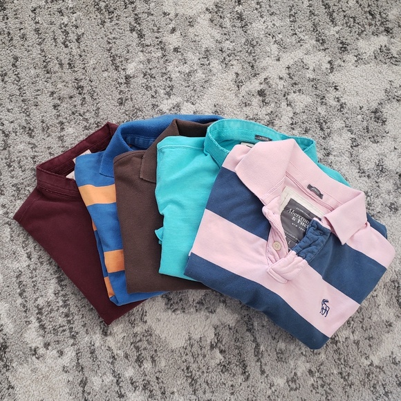 Abercrombie & Fitch polo tshirts - Picture 1 of 1